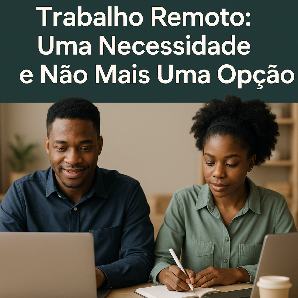 Trabalho Remoto: Uma Necessidade e Não Mais Uma Opção