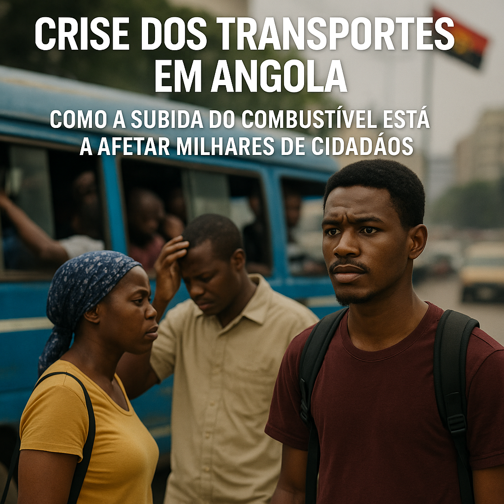 Crise dos Transportes em Angola: Como a Subida do Combustível Está a Afectar Milhares de Cidadãos