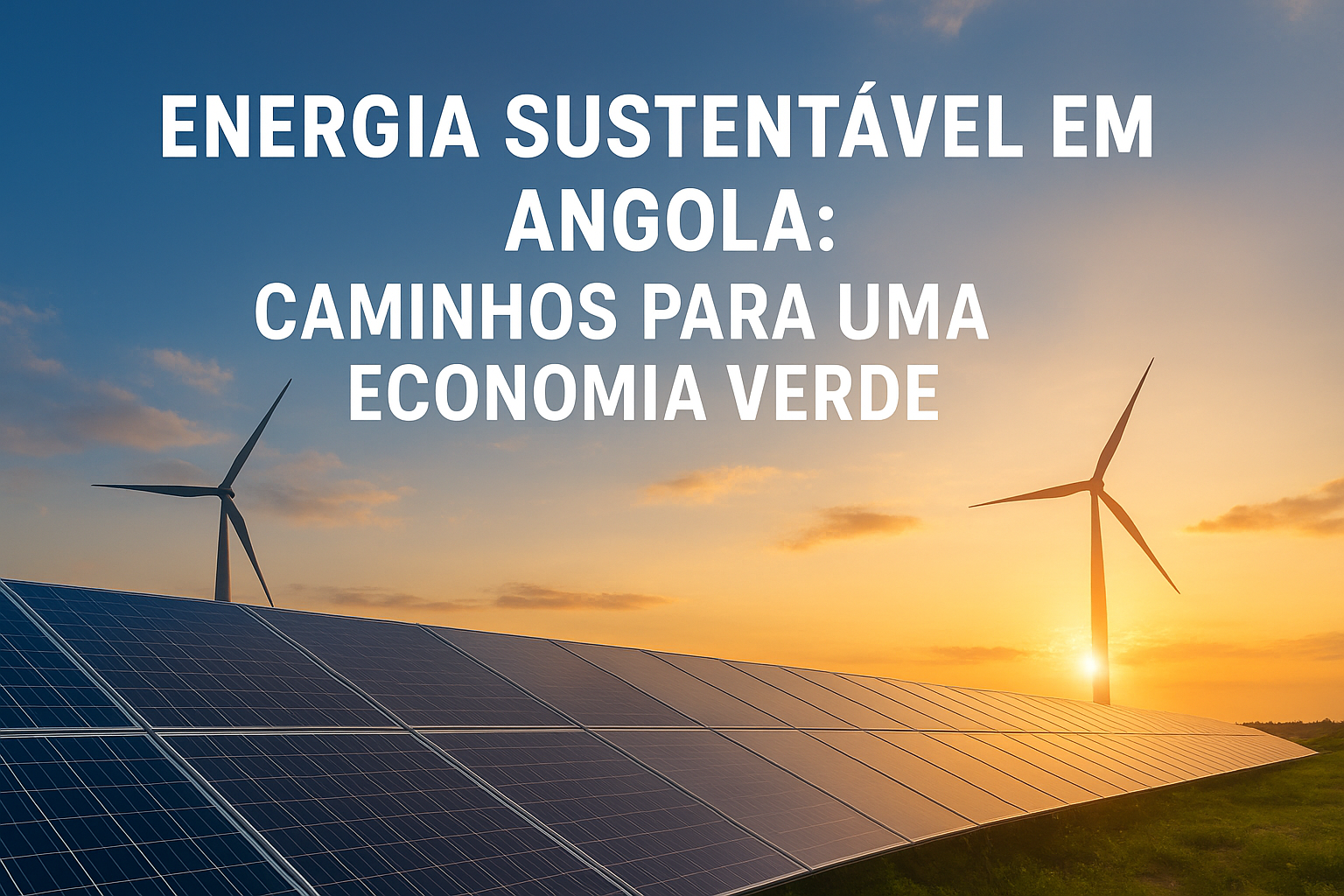 🌍 Energia Sustentável em Angola: O Futuro da Economia Verde