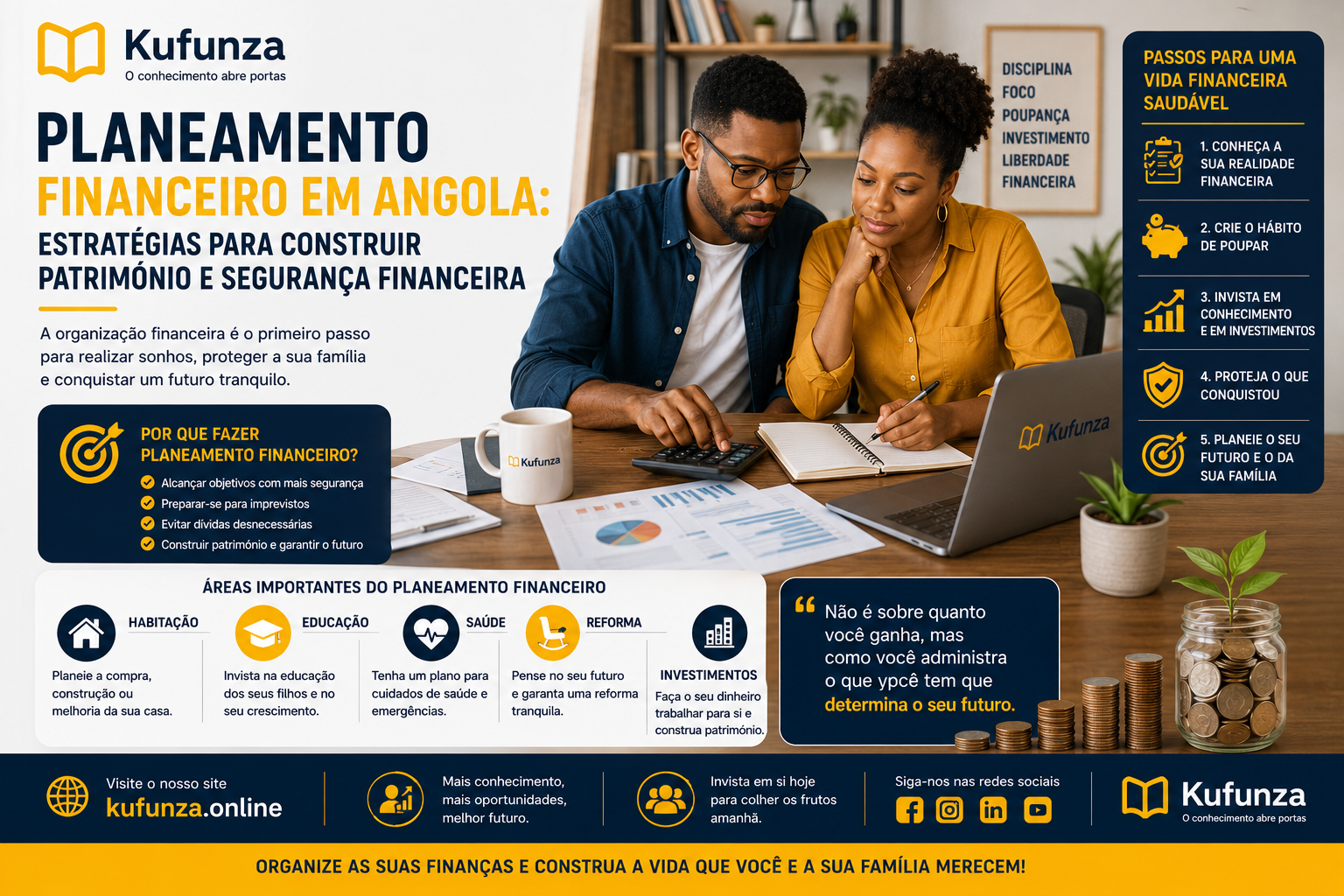 Planeamento Financeiro em Angola: Como Construir Segurança e Prosperidade Após os 30 Anos