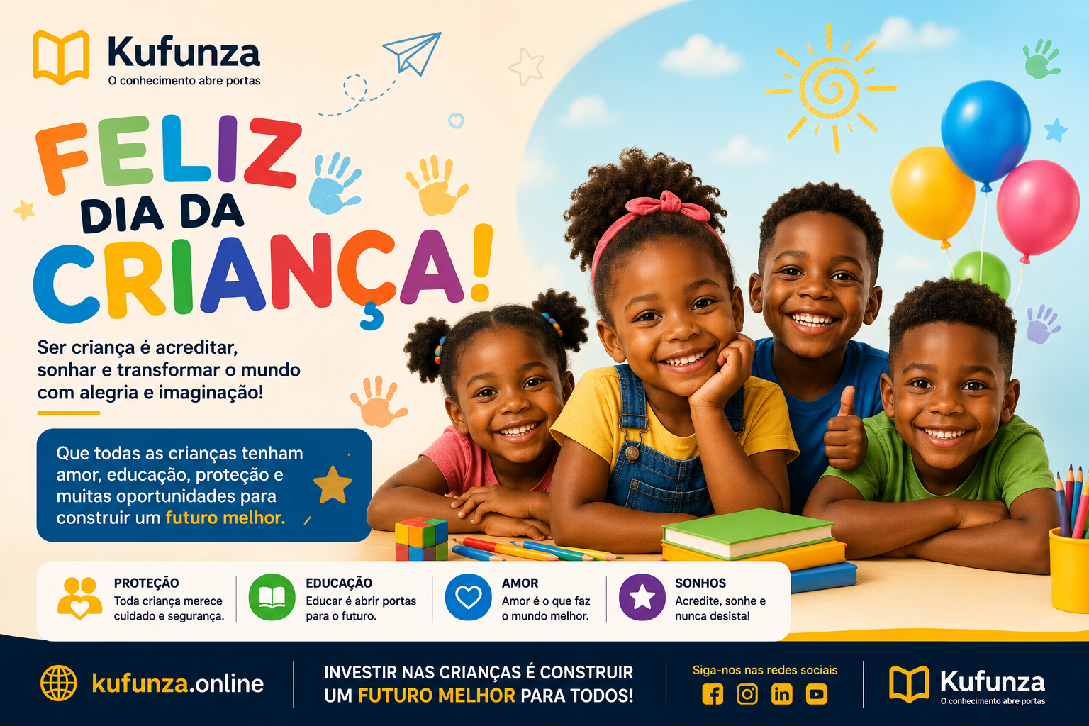 Feliz dia da Criança