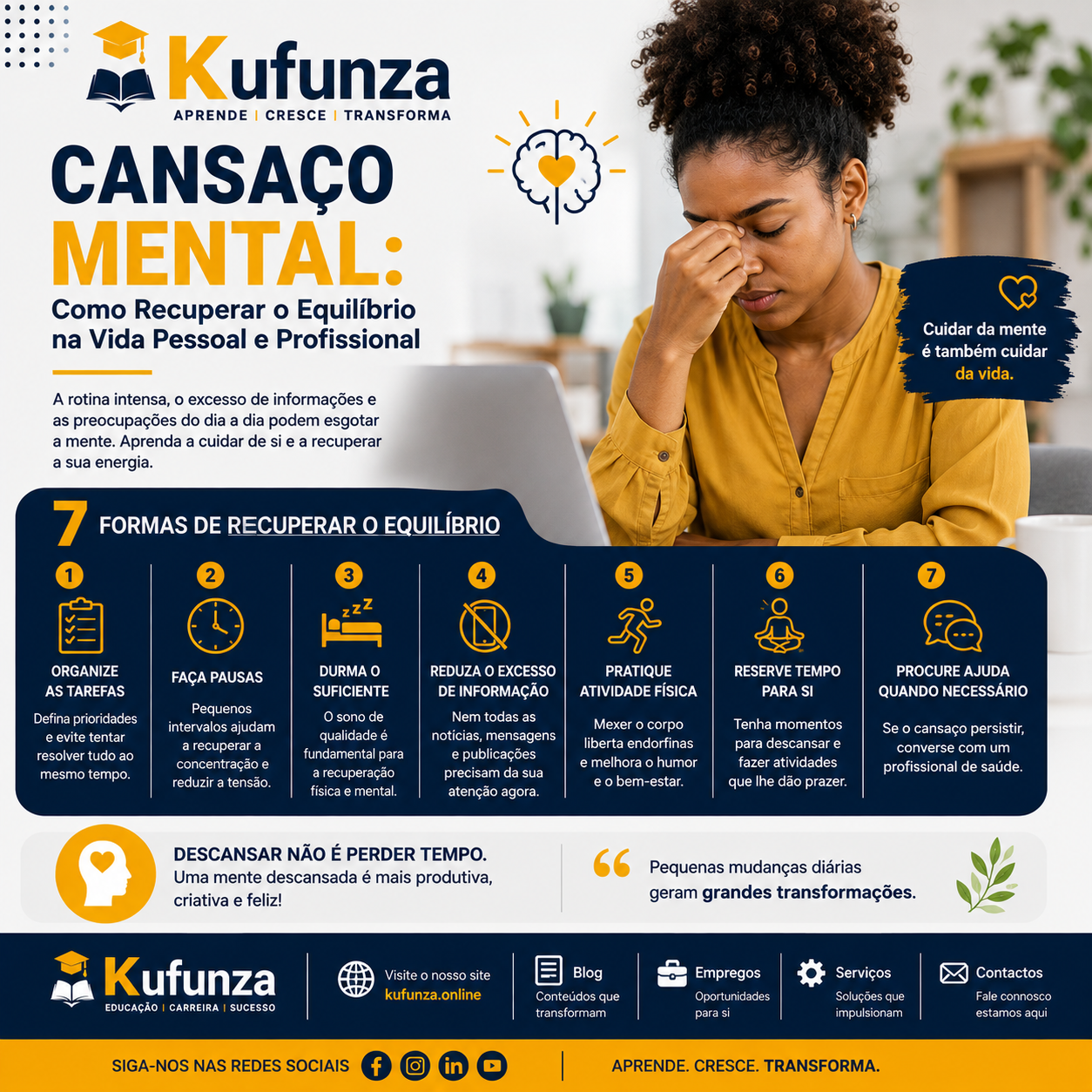 Cansaço Mental: Como Recuperar o Equilíbrio na Vida Pessoal e Profissional