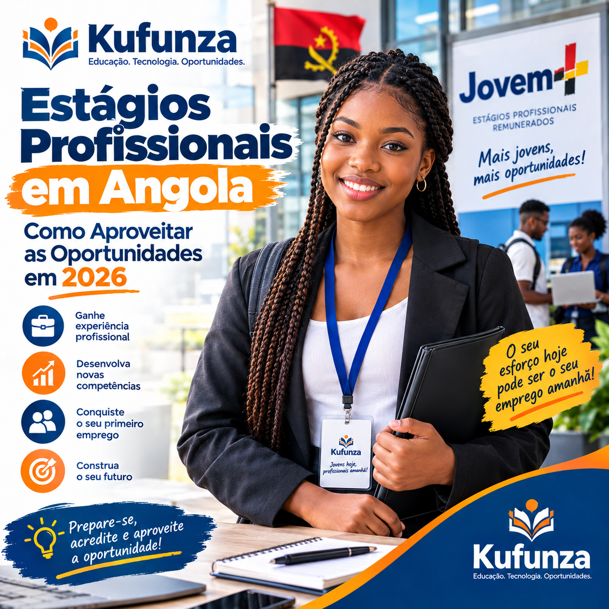 Estágios Profissionais em Angola: Como Aproveitar as Oportunidades em 2026