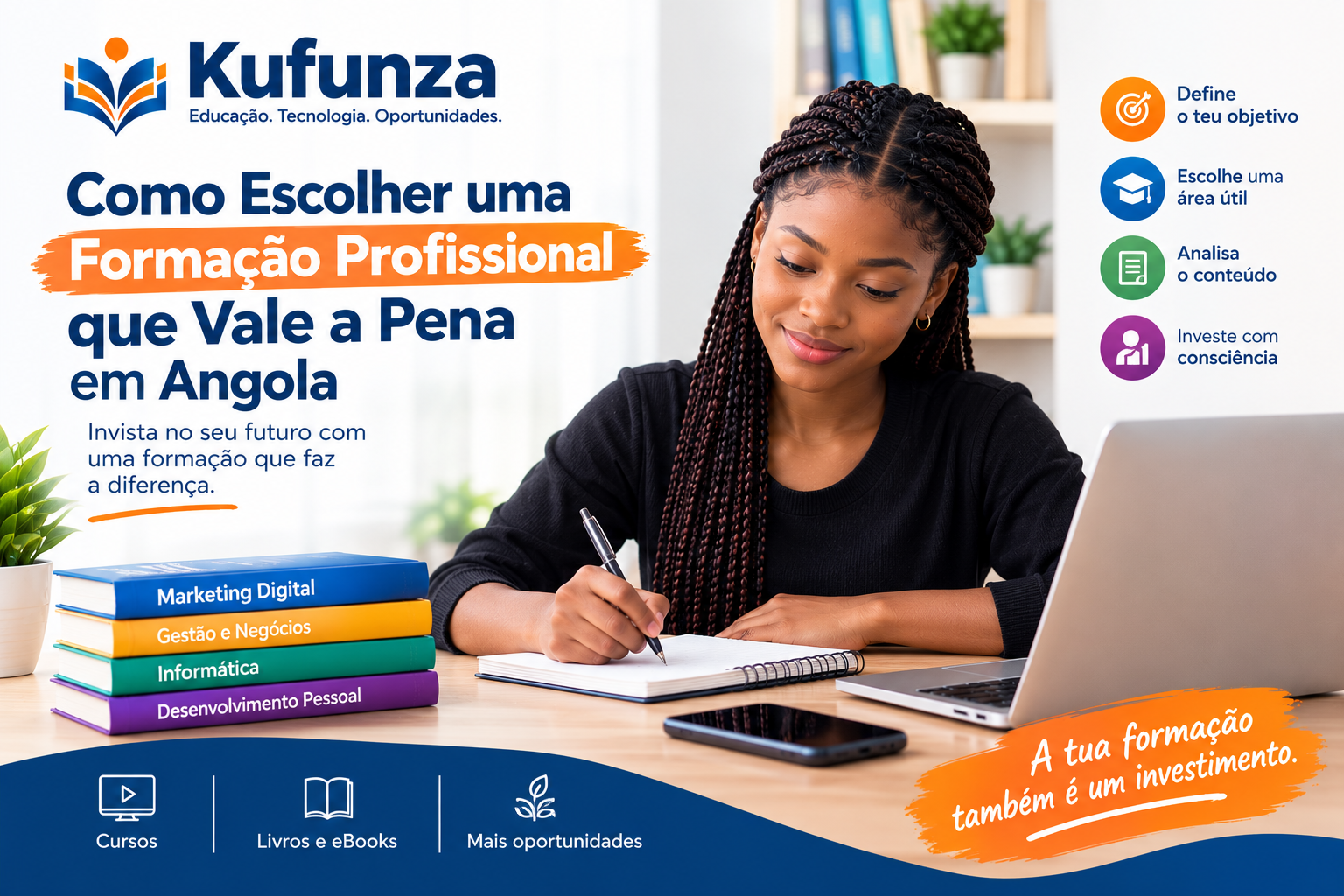 Como Escolher uma Formação Profissional que Vale a Pena em Angola